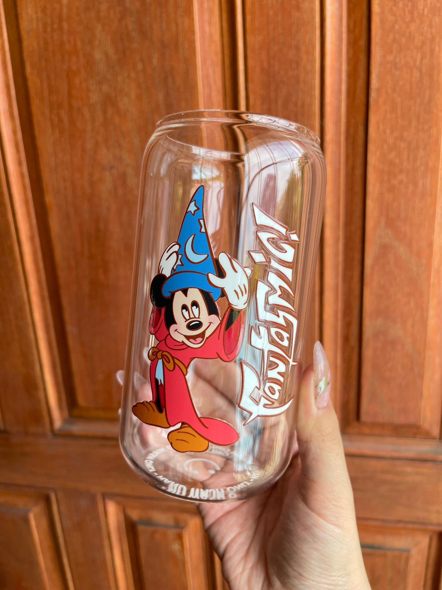 Fantasia - have a fantasmic time! — 16 oz glass can