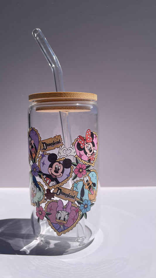 Micky friends - 16 oz *lid + straw included