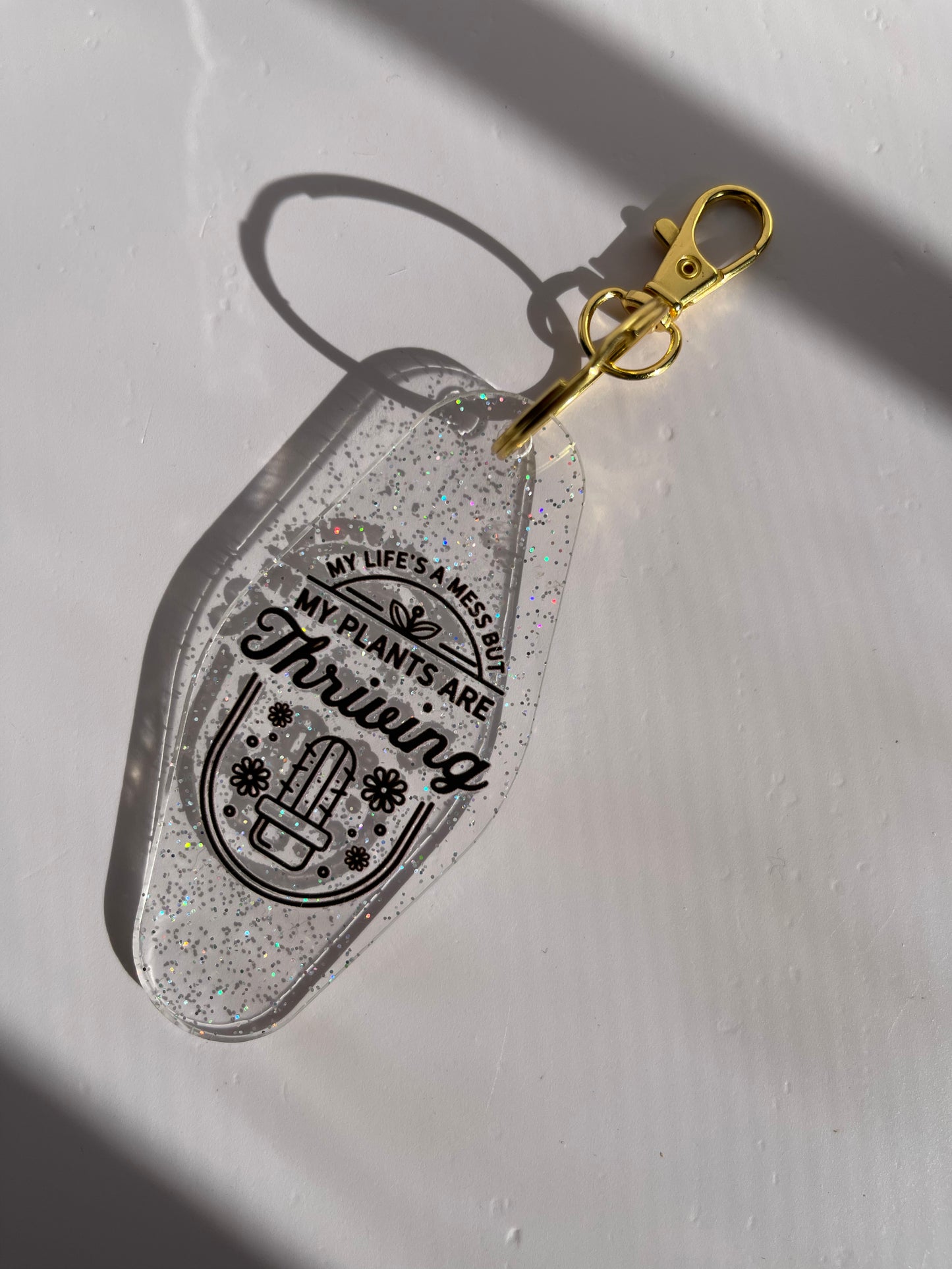 KEYCHAIN | My plants are thriving cute gift ideas