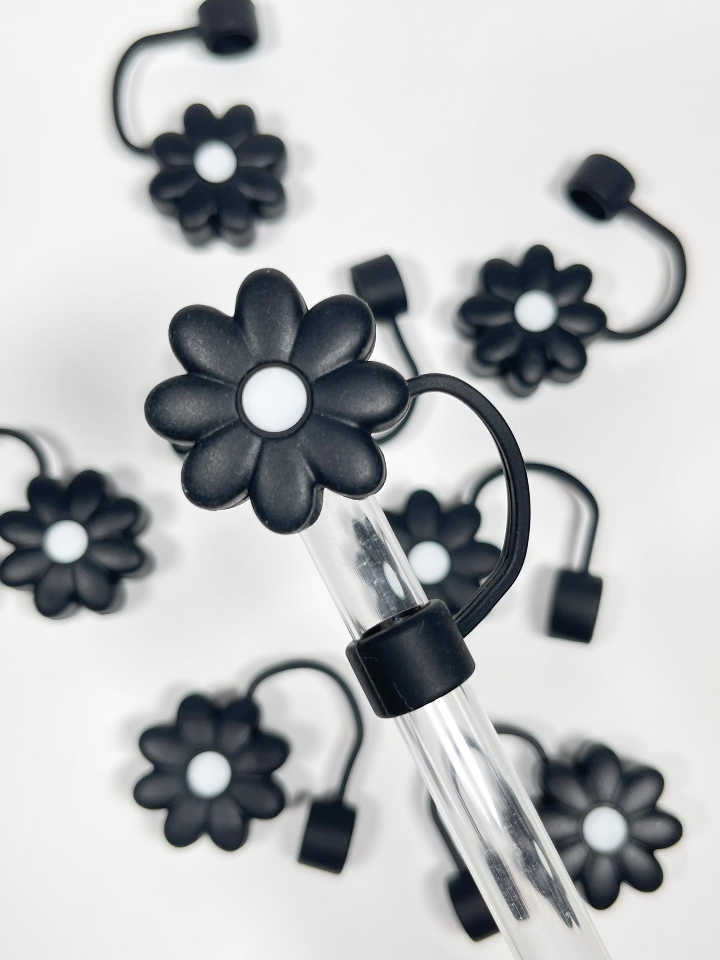Black Daisy | 10-12 MM | STANLEY straw cover