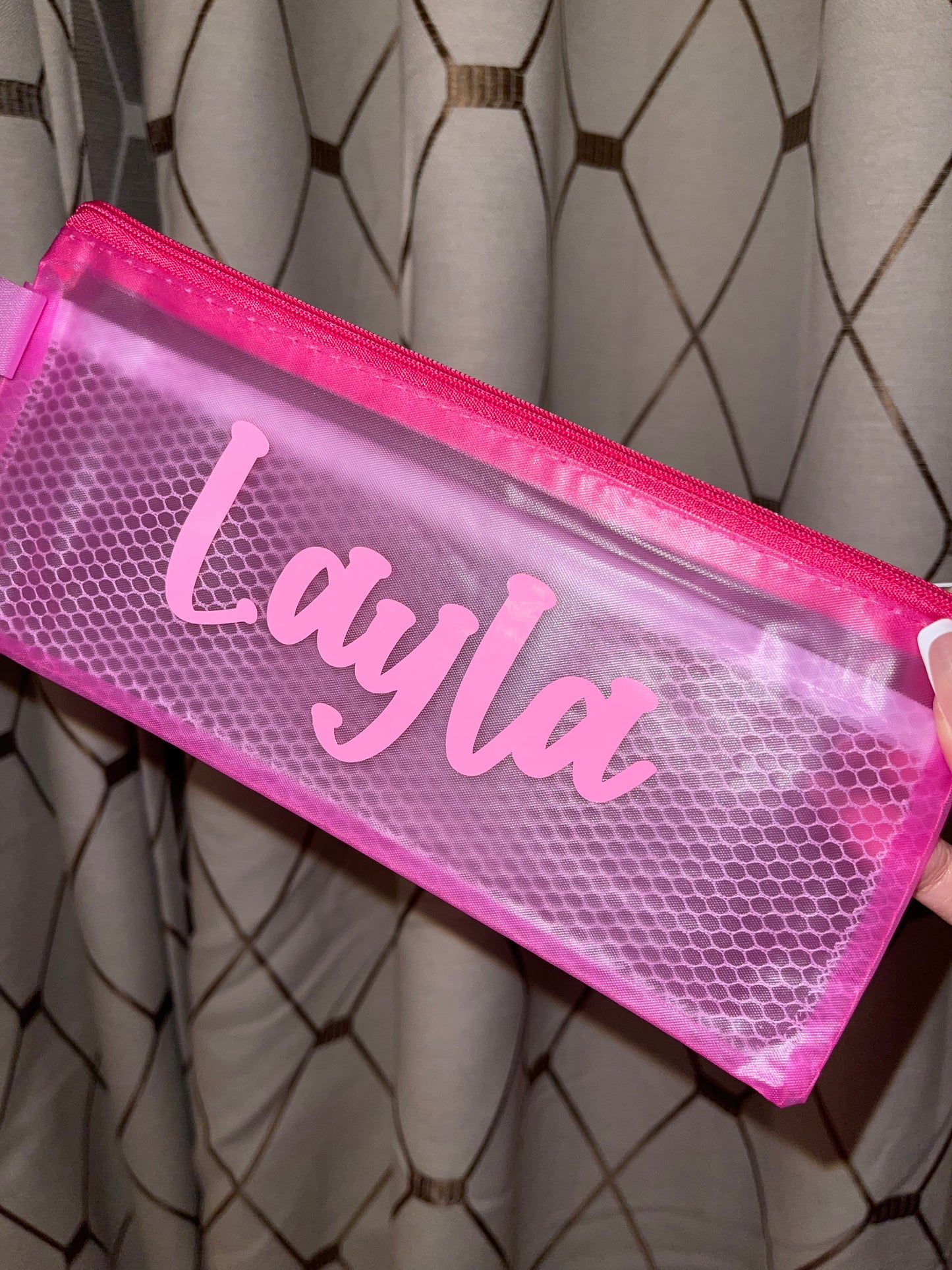 POUCHES | personalized name pouches | custom pencil pouches for school
