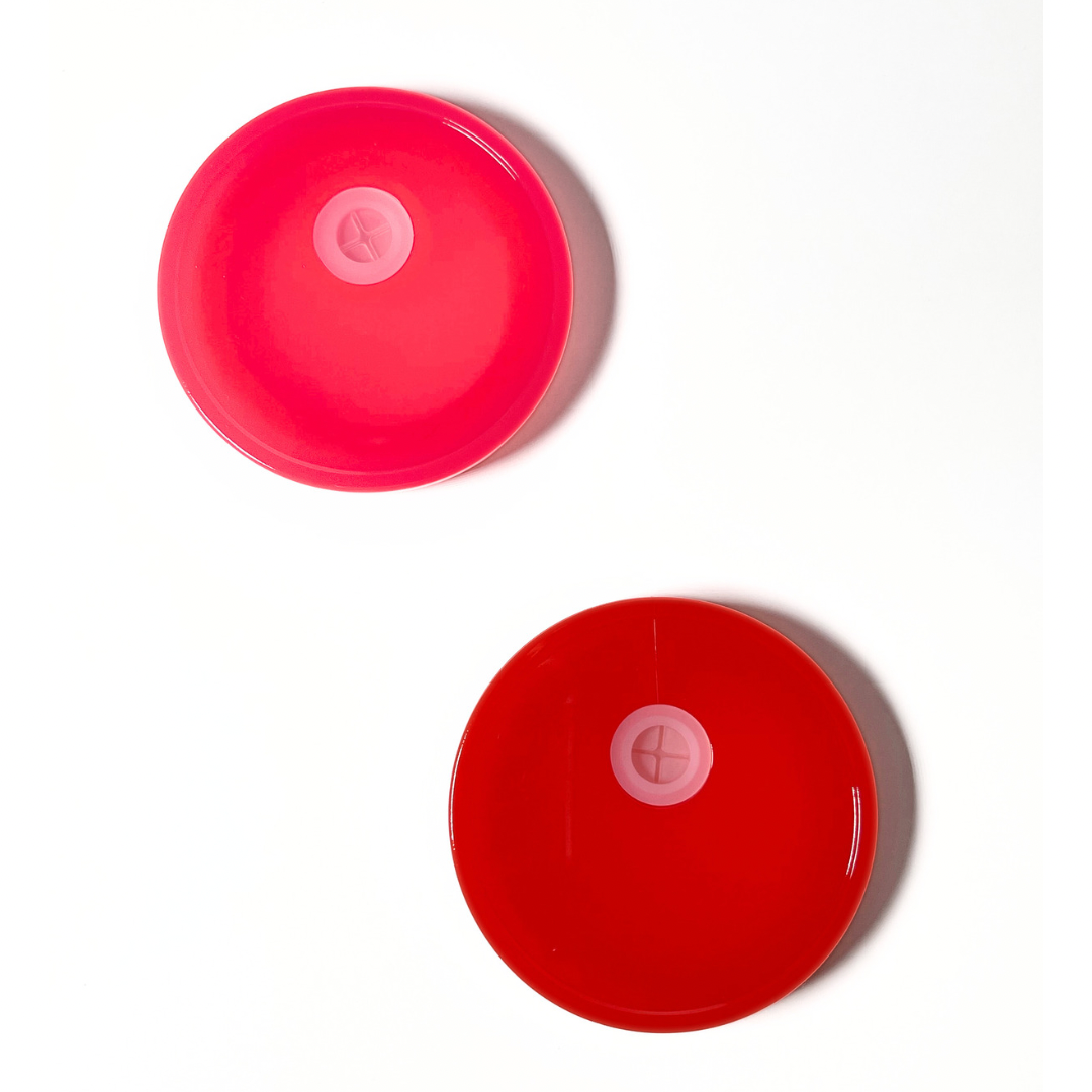Colored acrylic lids • 16 oz glass can lid replacement