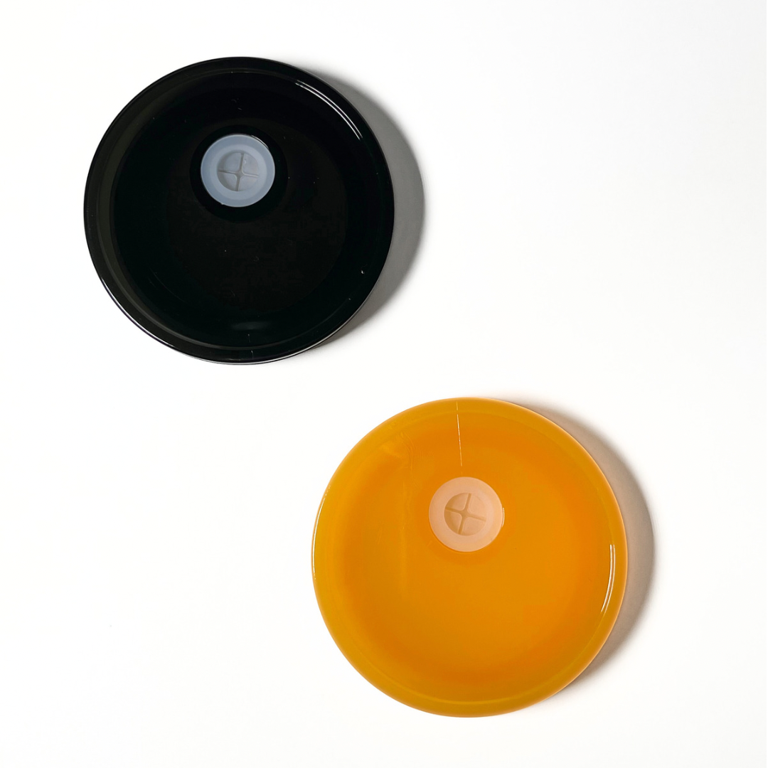 Colored acrylic lids • 16 oz glass can lid replacement