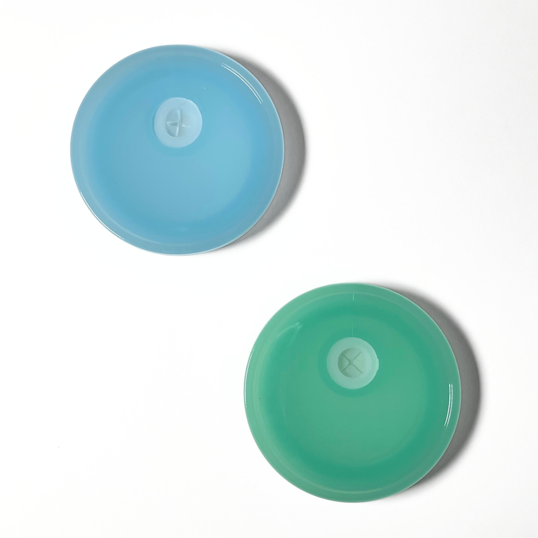 Colored acrylic lids • 16 oz glass can lid replacement
