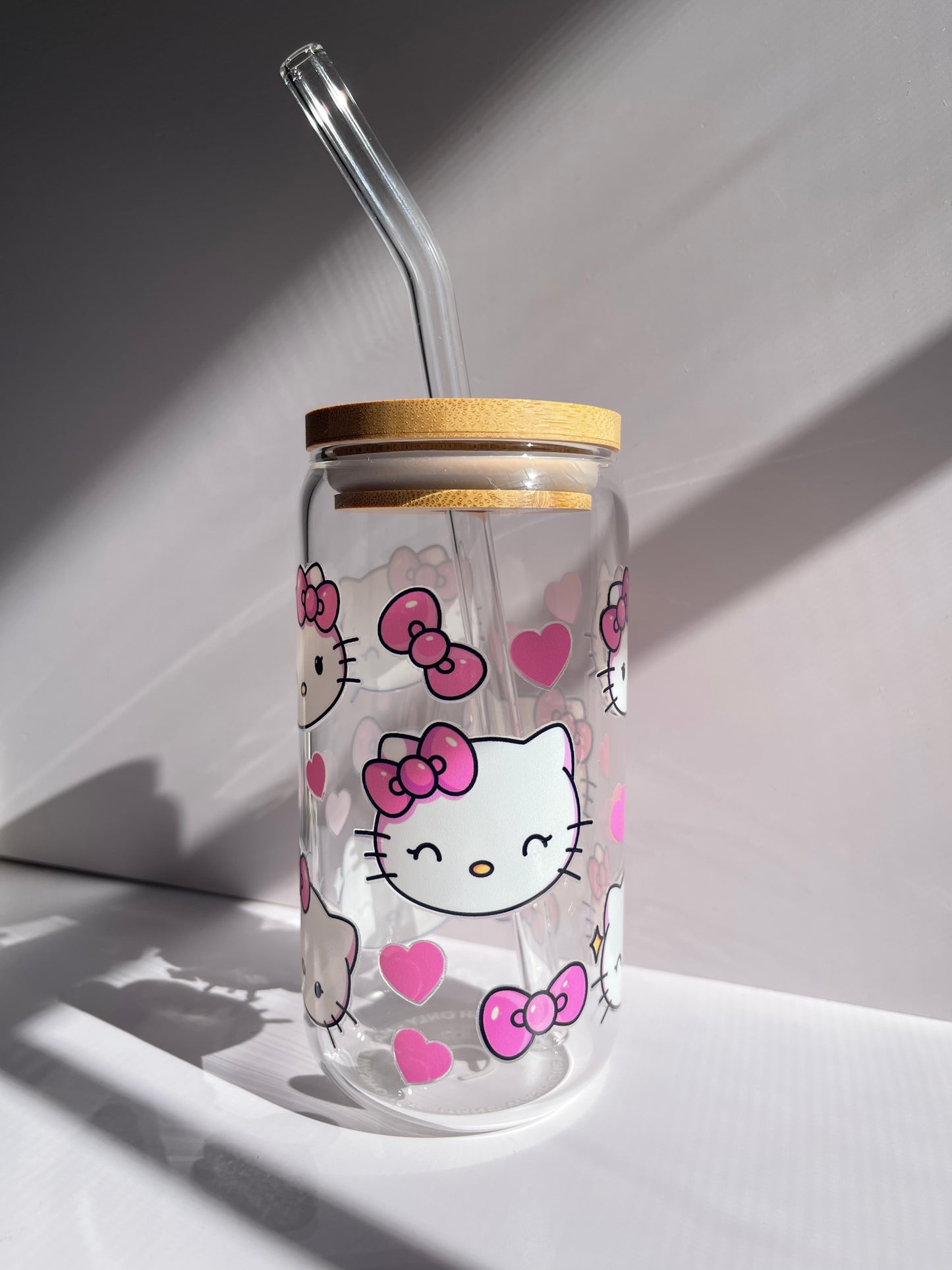 HK ♡ 16 oz glass can • HK + friends