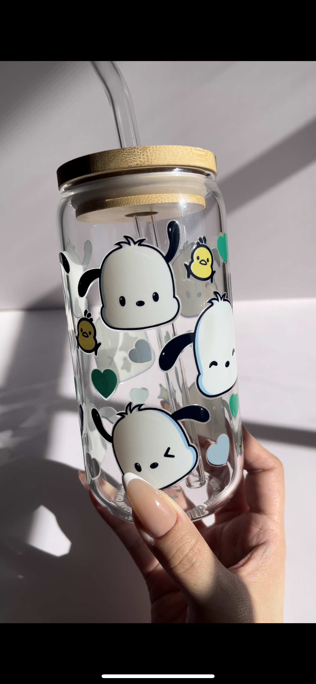 P O C H A C C O ♡ 16 oz glass can • HK + friends