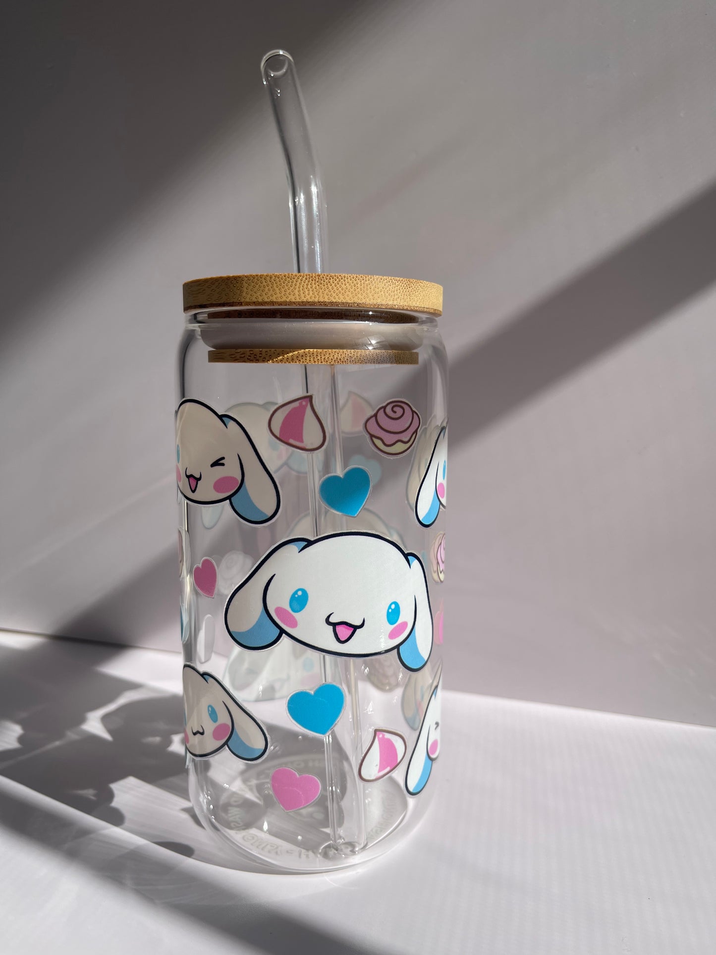 C I N N A M O R O L L ♡ 16 oz glass can • HK + friends