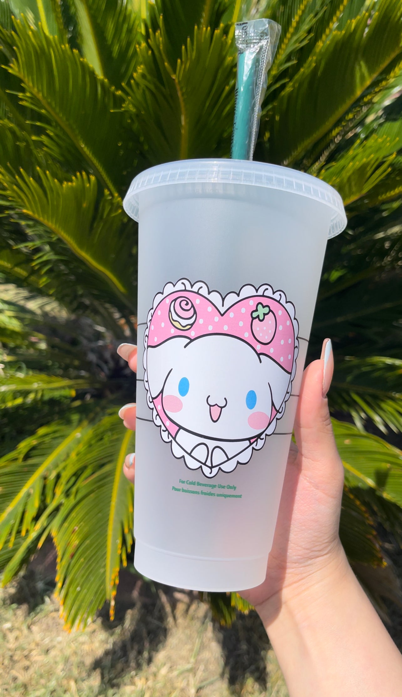 Cinnamoroll Heart • TUMBLER • #15CM