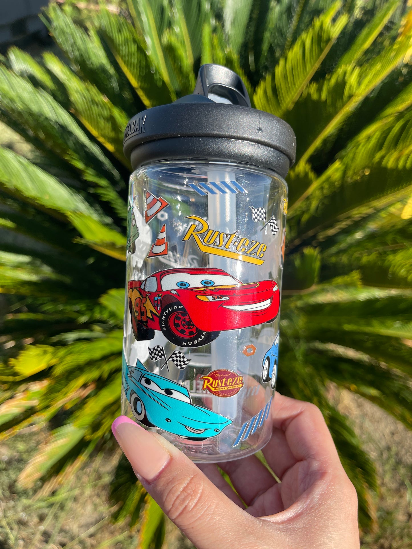 KACHOW CARS • CAMELBAK 14OZ • KIDS WATER BOTTLE