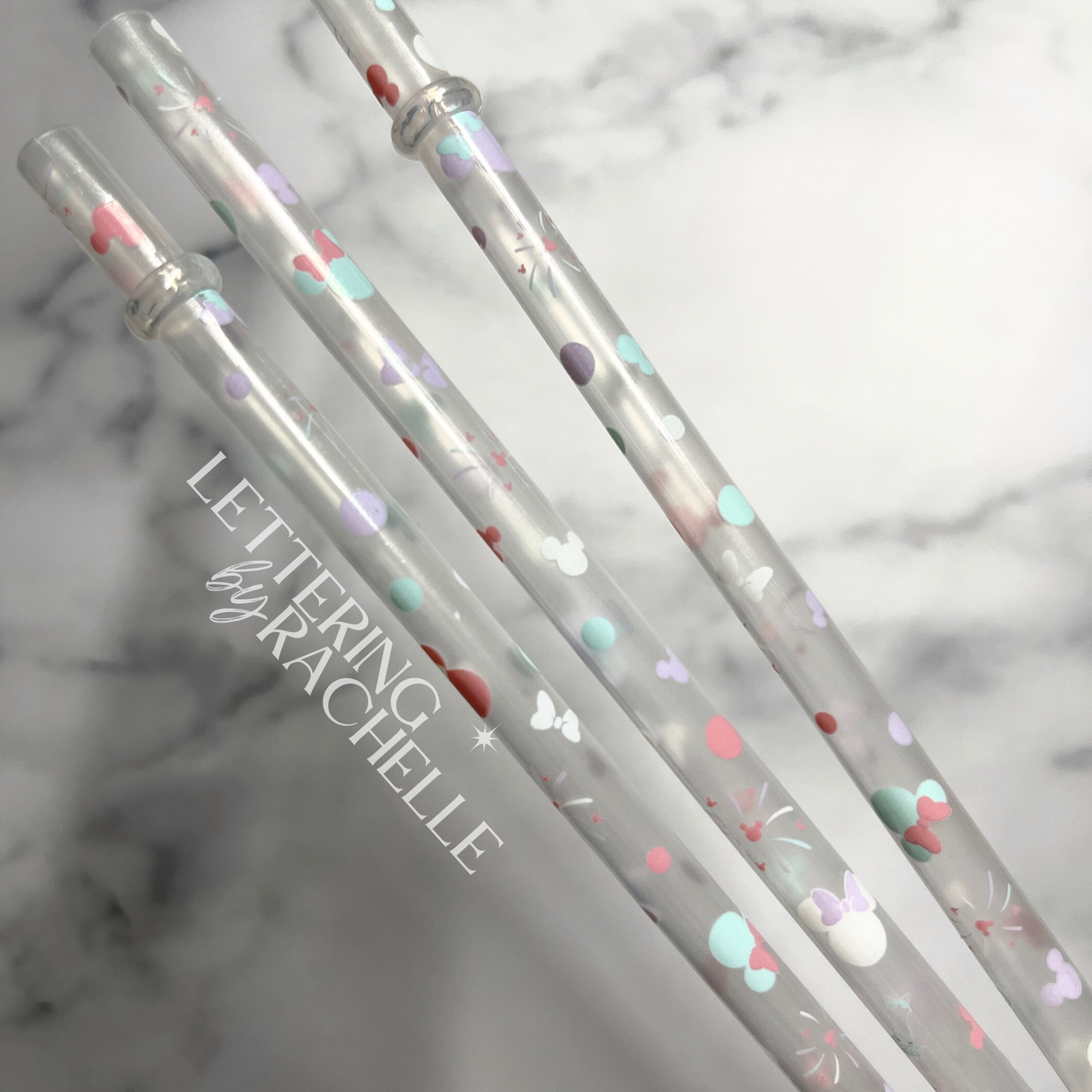 STRAWS | pastel dream / mermaid / sprinkles