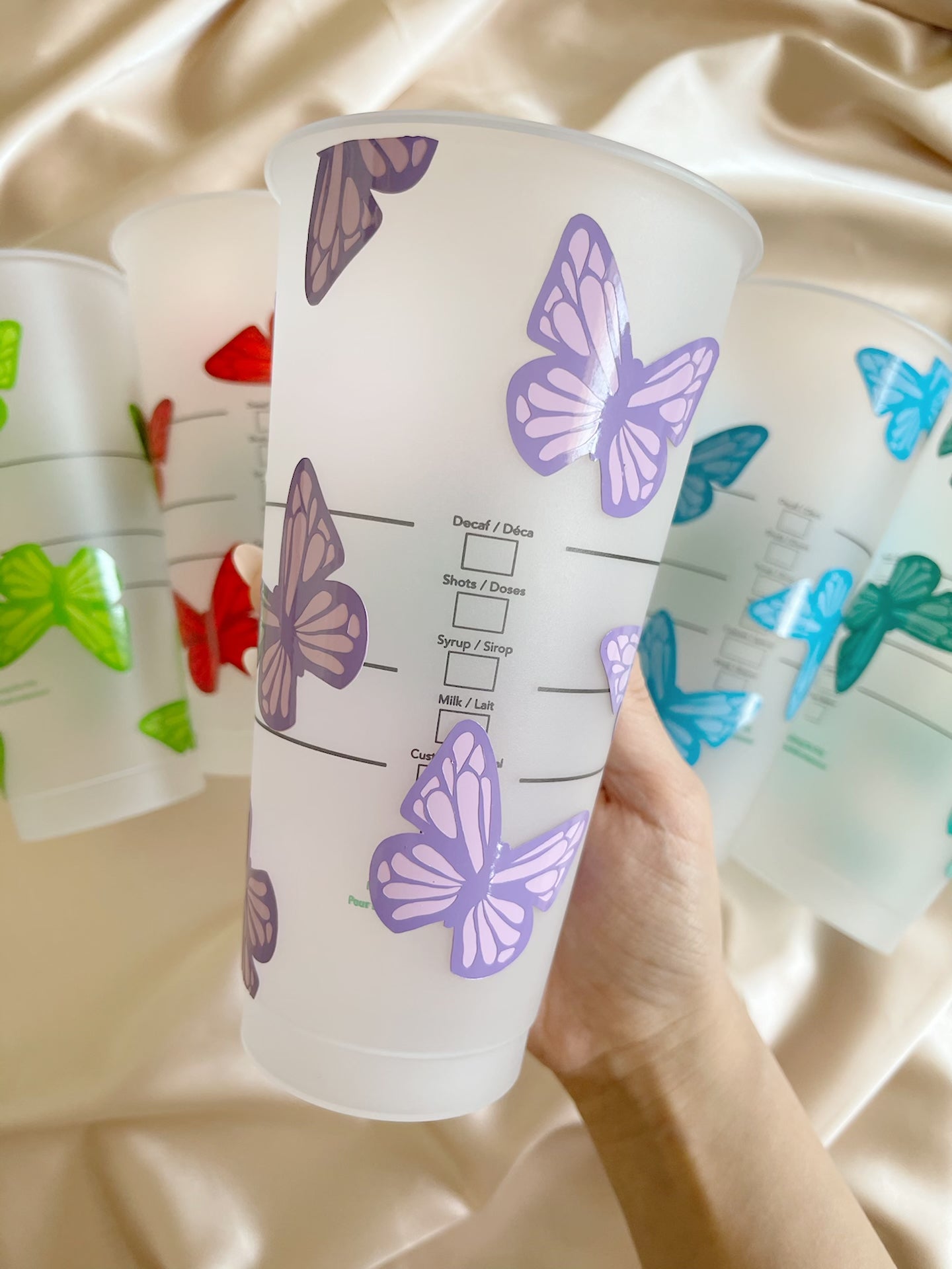 Purple Mariposa Tumbler