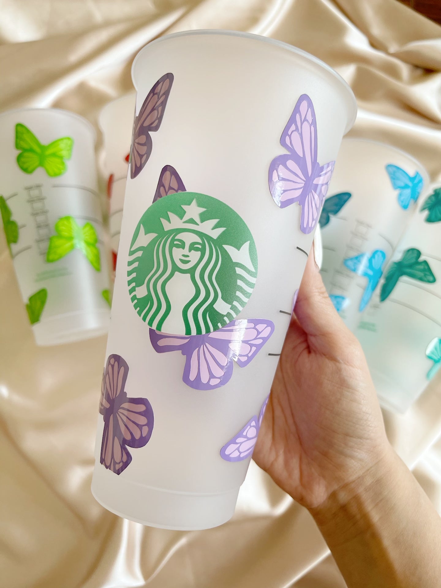 Purple Mariposa Tumbler