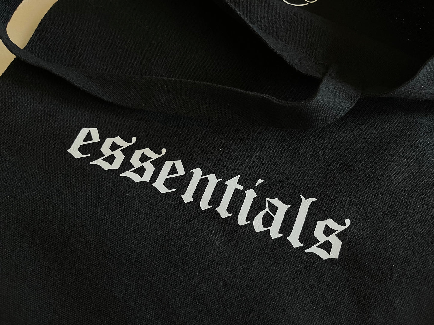 "essentials" tote