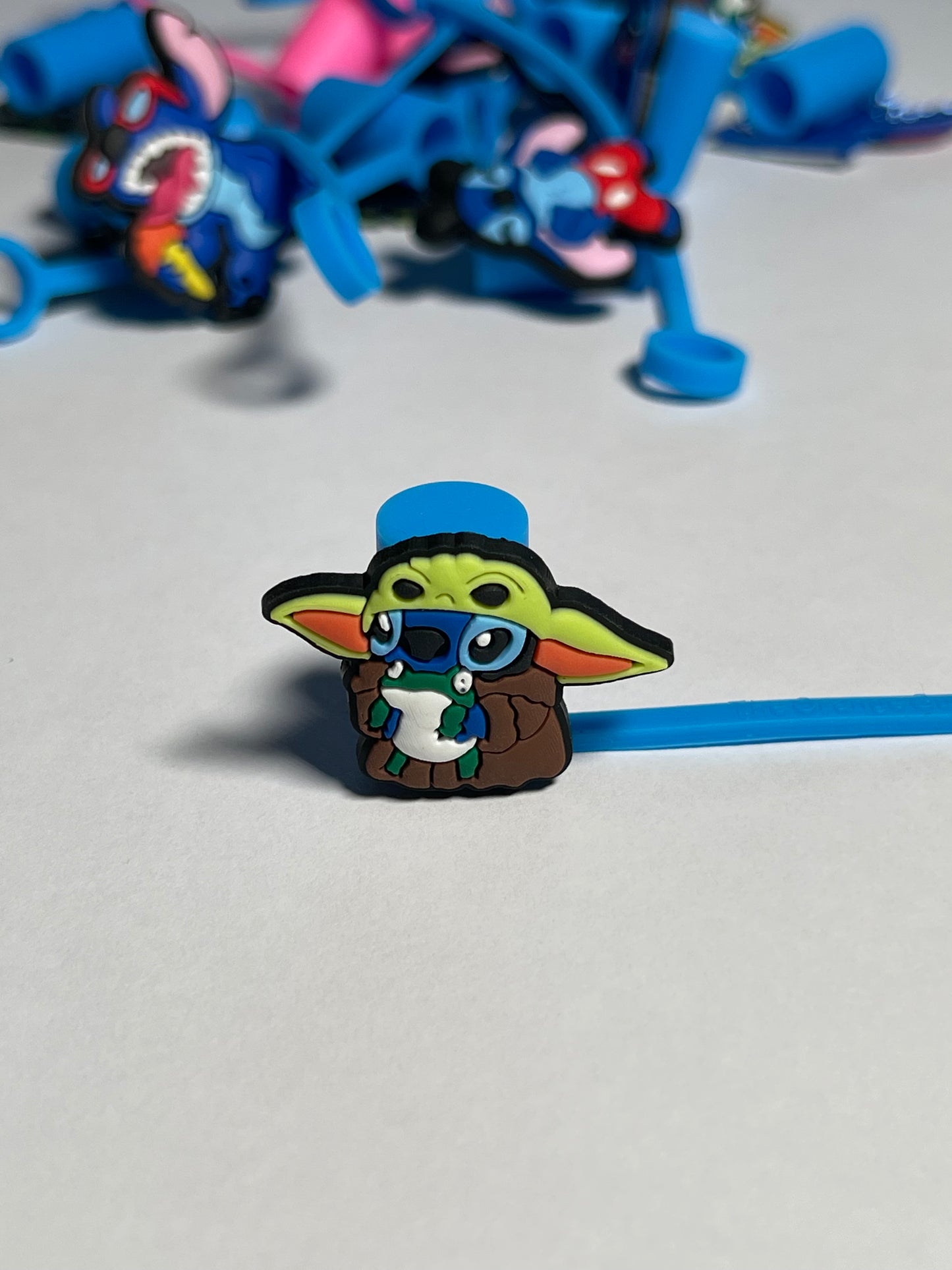 Stitch Straw Covers | 6-8 REGULAR STRAW COVERS • Cute character Straw Covers