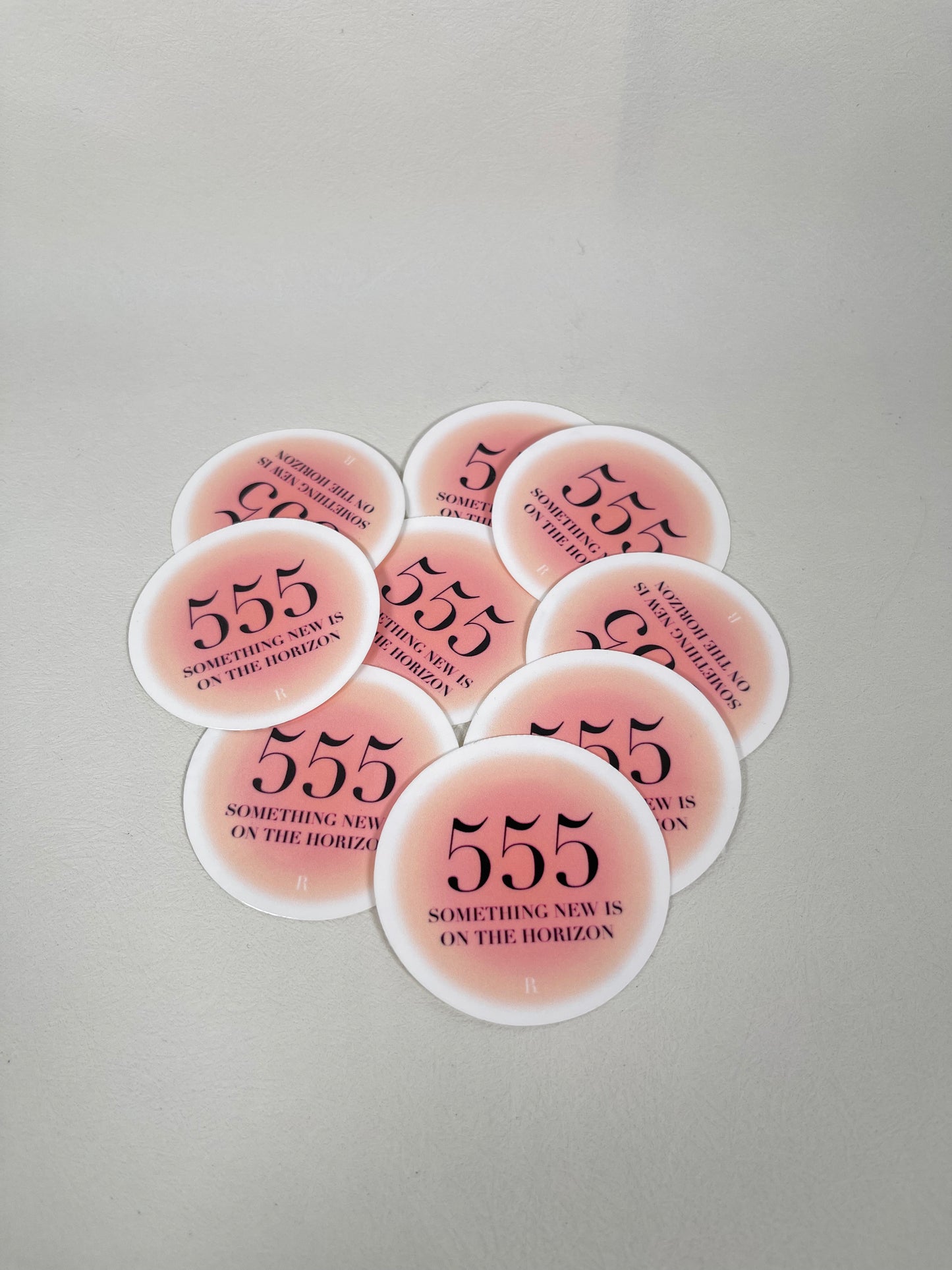Angel number sticker circles • bundle pack available
