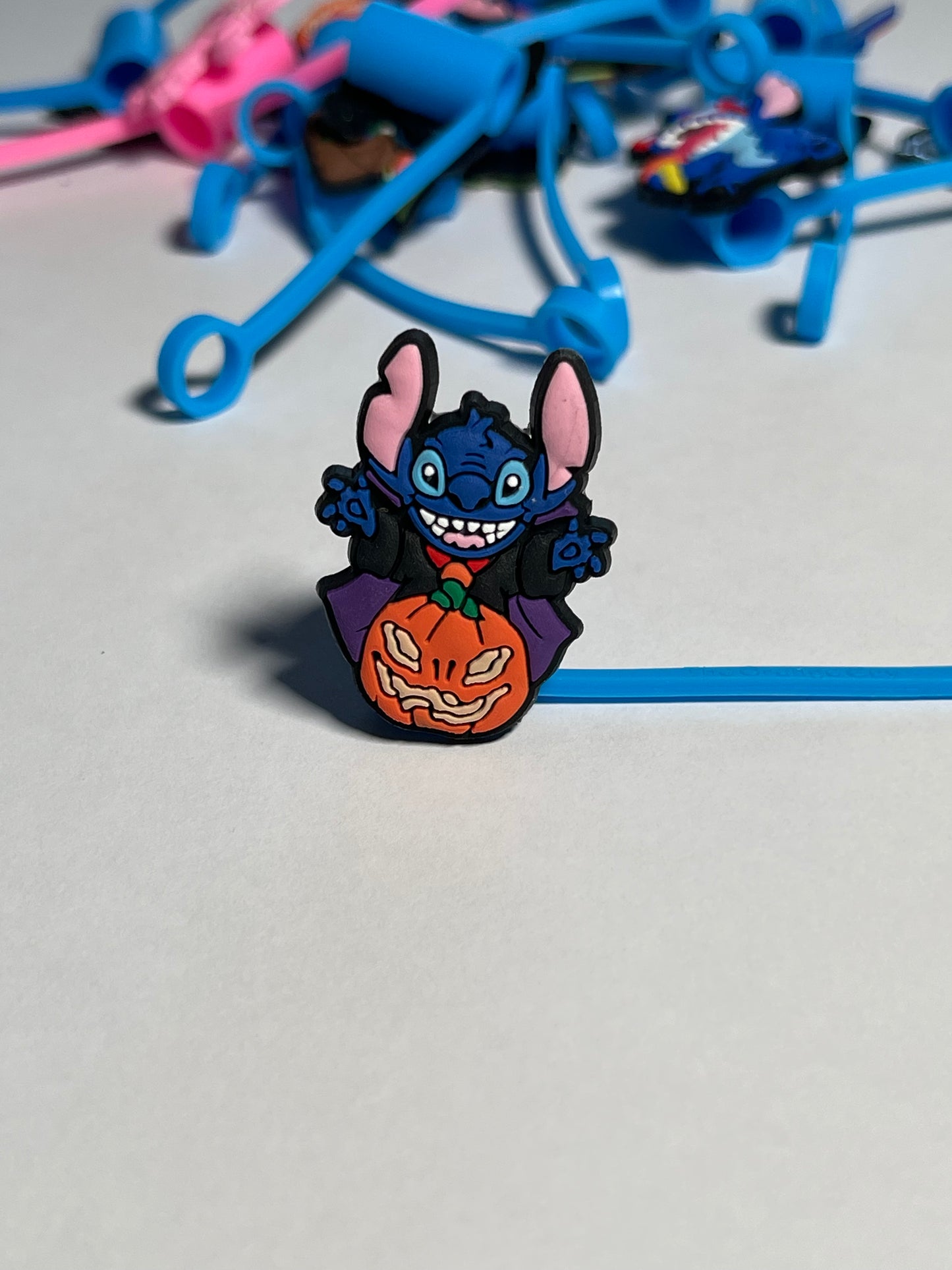 Stitch Straw Covers | 6-8 REGULAR STRAW COVERS • Cute character Straw Covers
