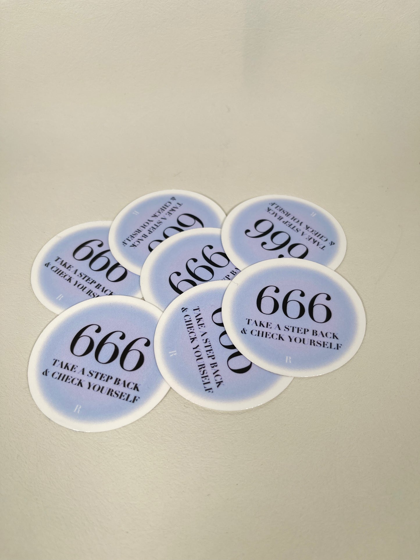 Angel number sticker circles • bundle pack available