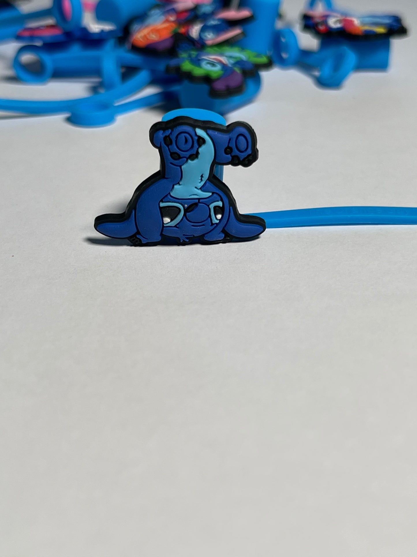 Stitch Straw Covers | 6-8 REGULAR STRAW COVERS • Cute character Straw Covers