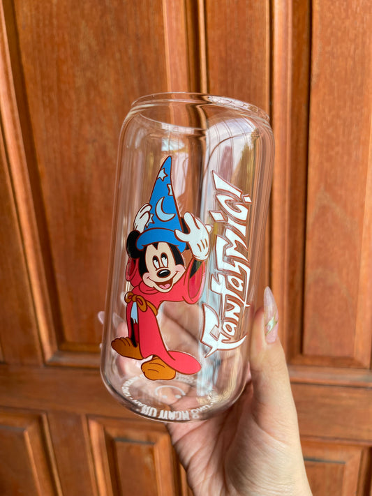 Fantasia - have a fantasmic time! — 16 oz glass can