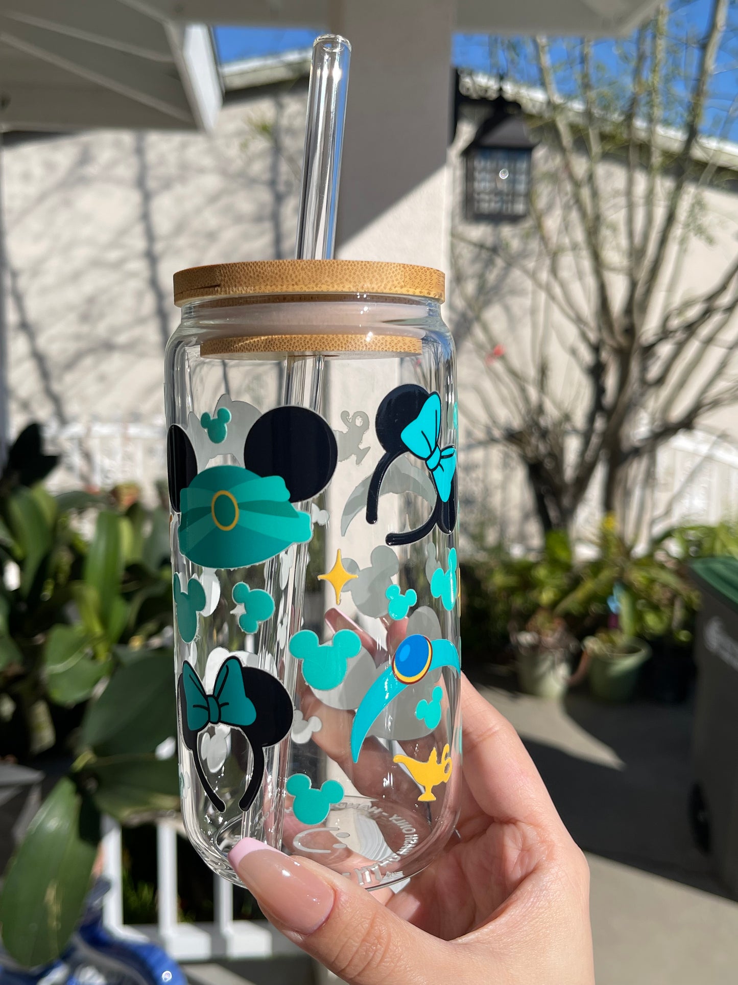 Princess Jasmine • 16 oz glass can