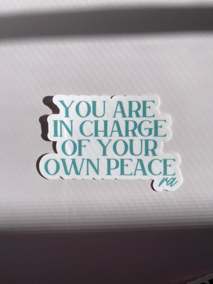 Your peace sticker