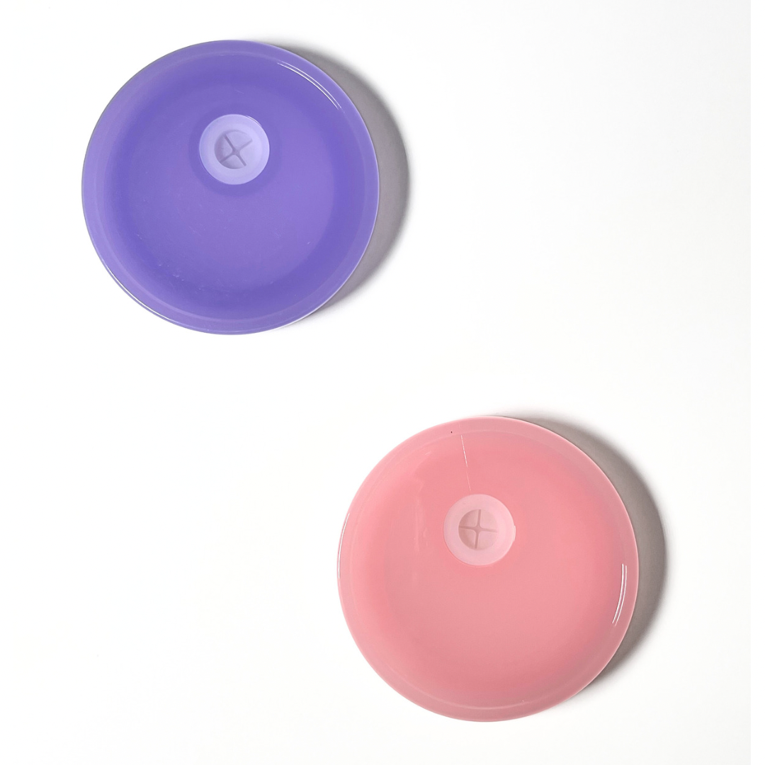 Colored acrylic lids • 16 oz glass can lid replacement