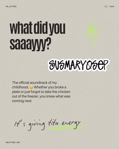 STICKER: susmaryosep