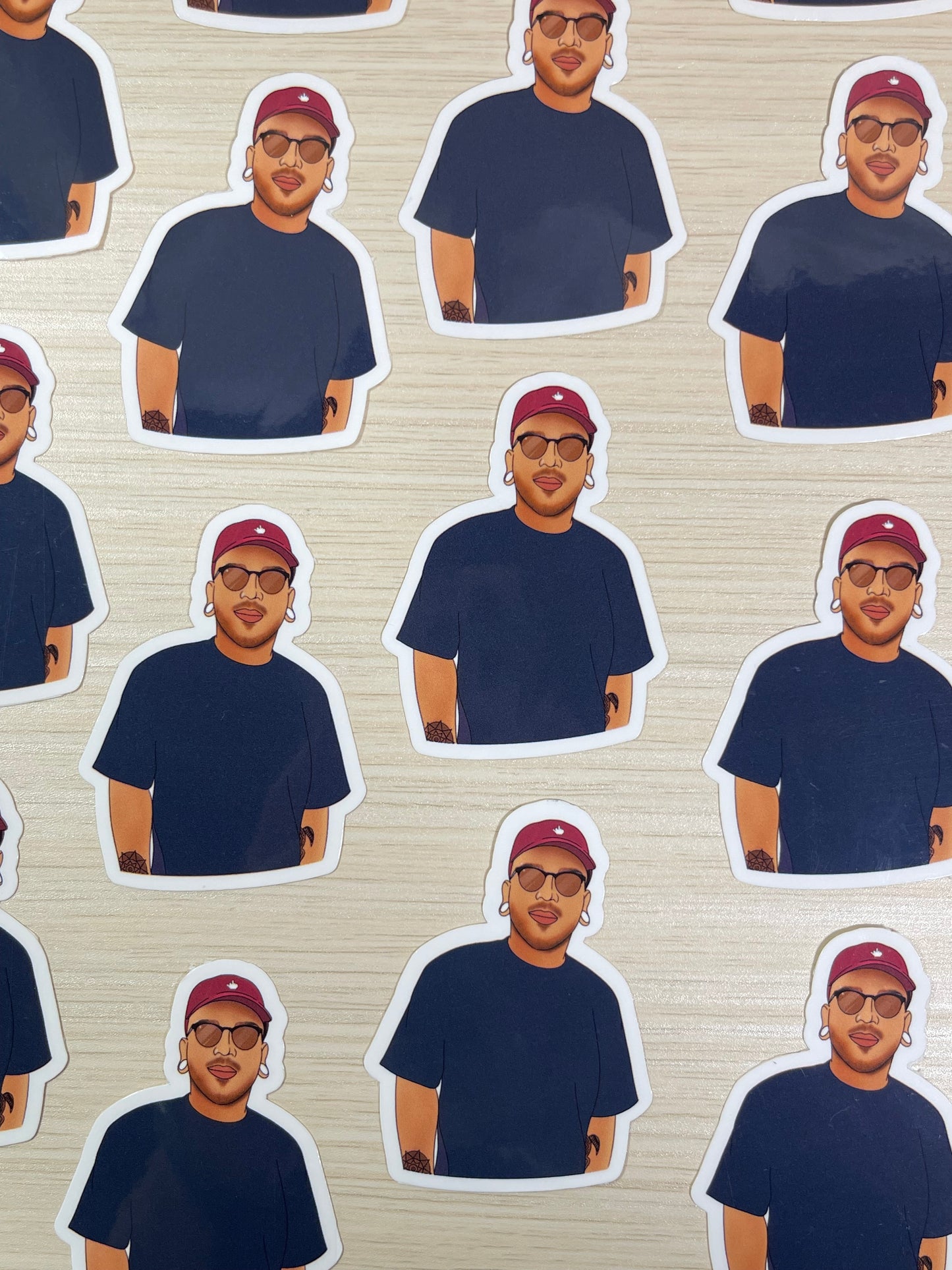 Custom portrait/logo Stickers | Bulk stickers