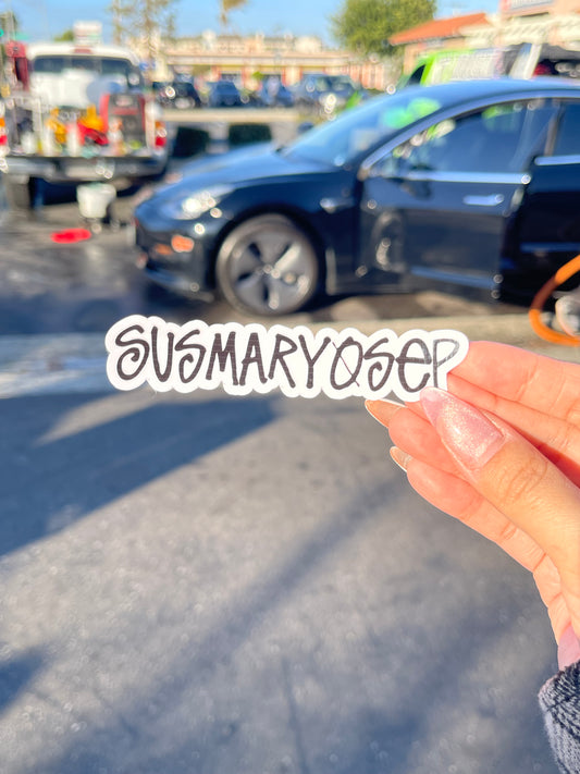 STICKER: susmaryosep