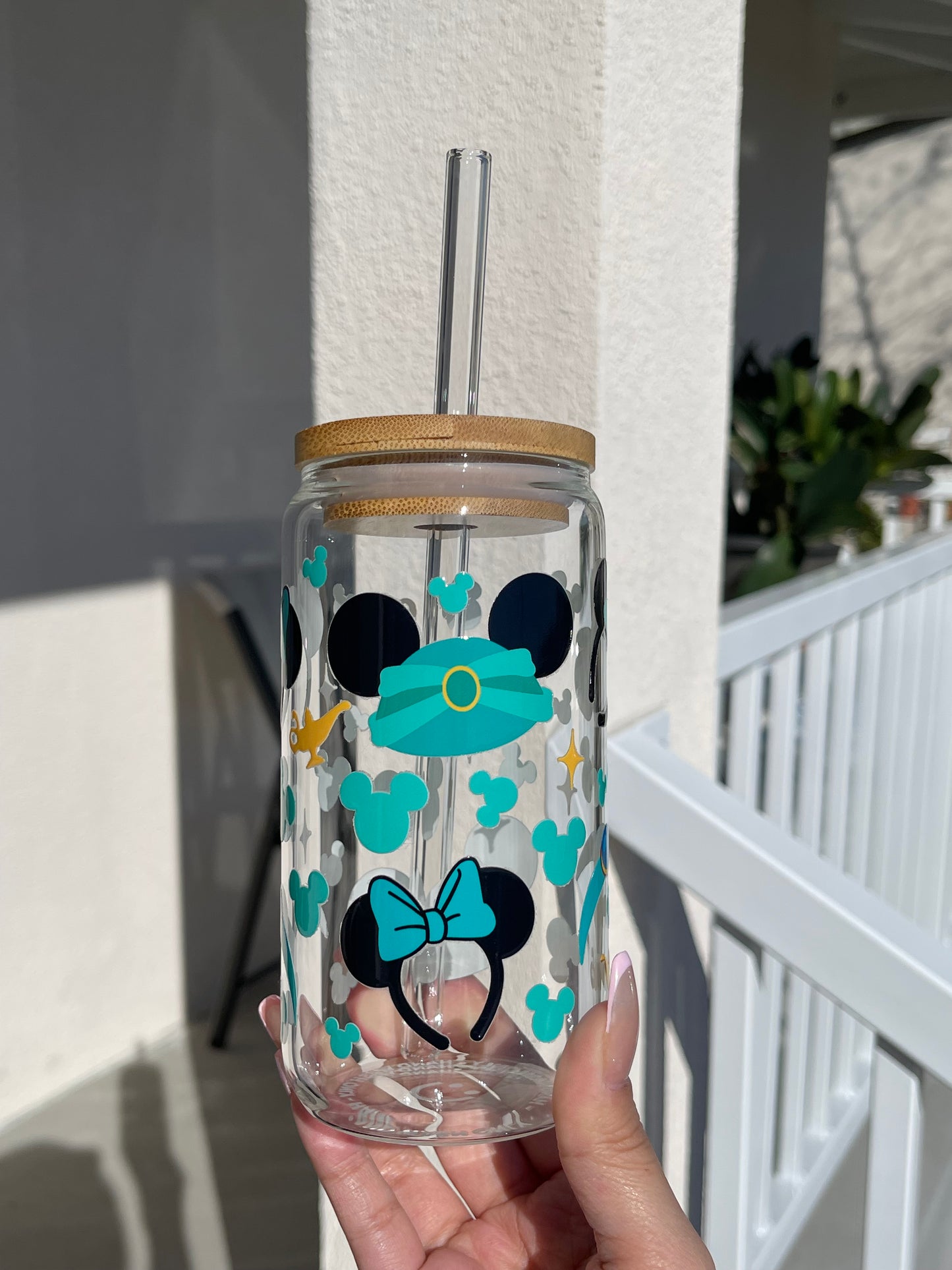 Princess Jasmine • 16 oz glass can