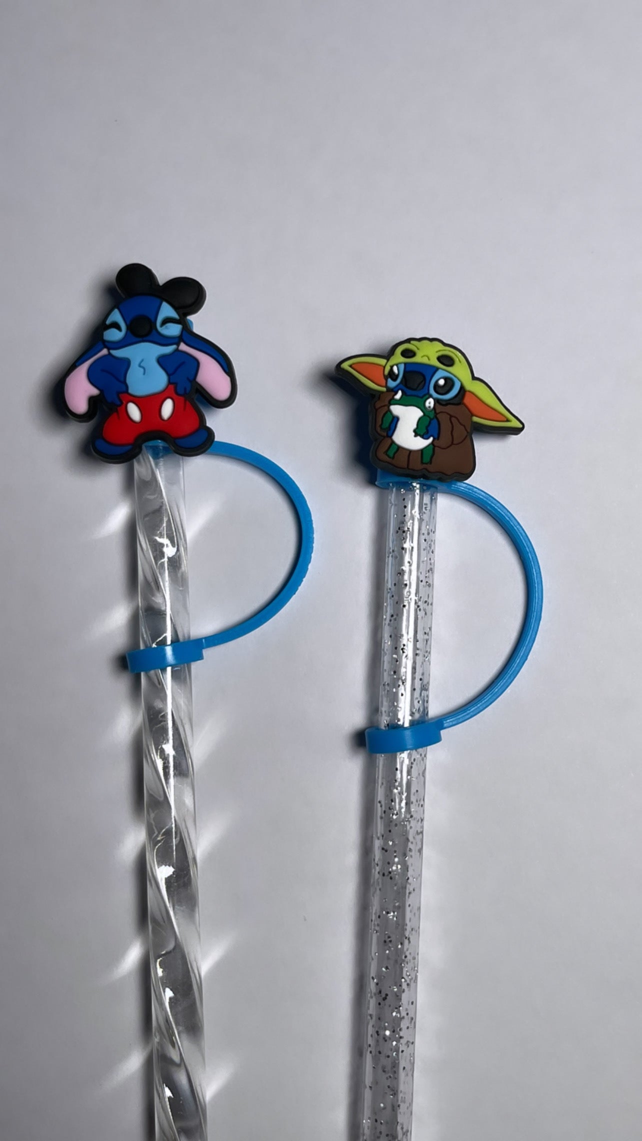 Stitch Straw Covers | Cute character Straw Covers