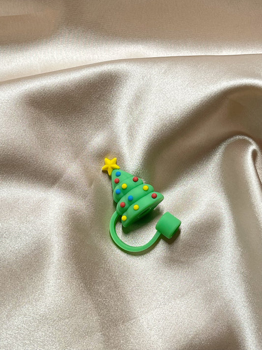 Christmas Tree straw cover