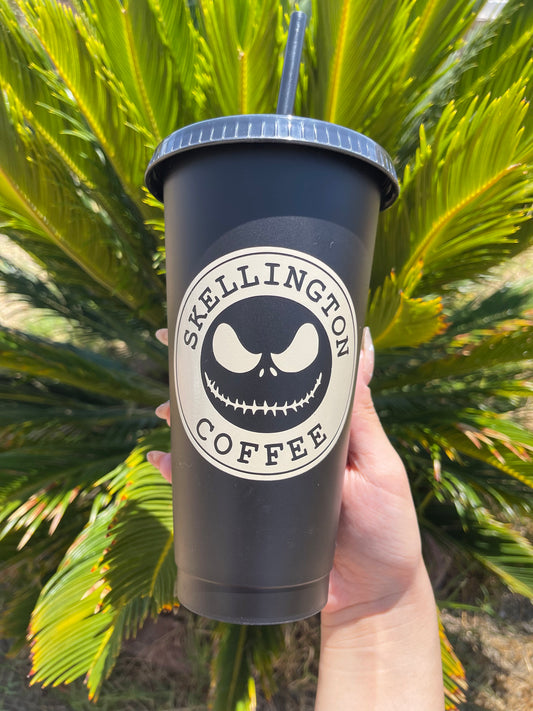 Skellington Coffee Tumbler | Halloween
