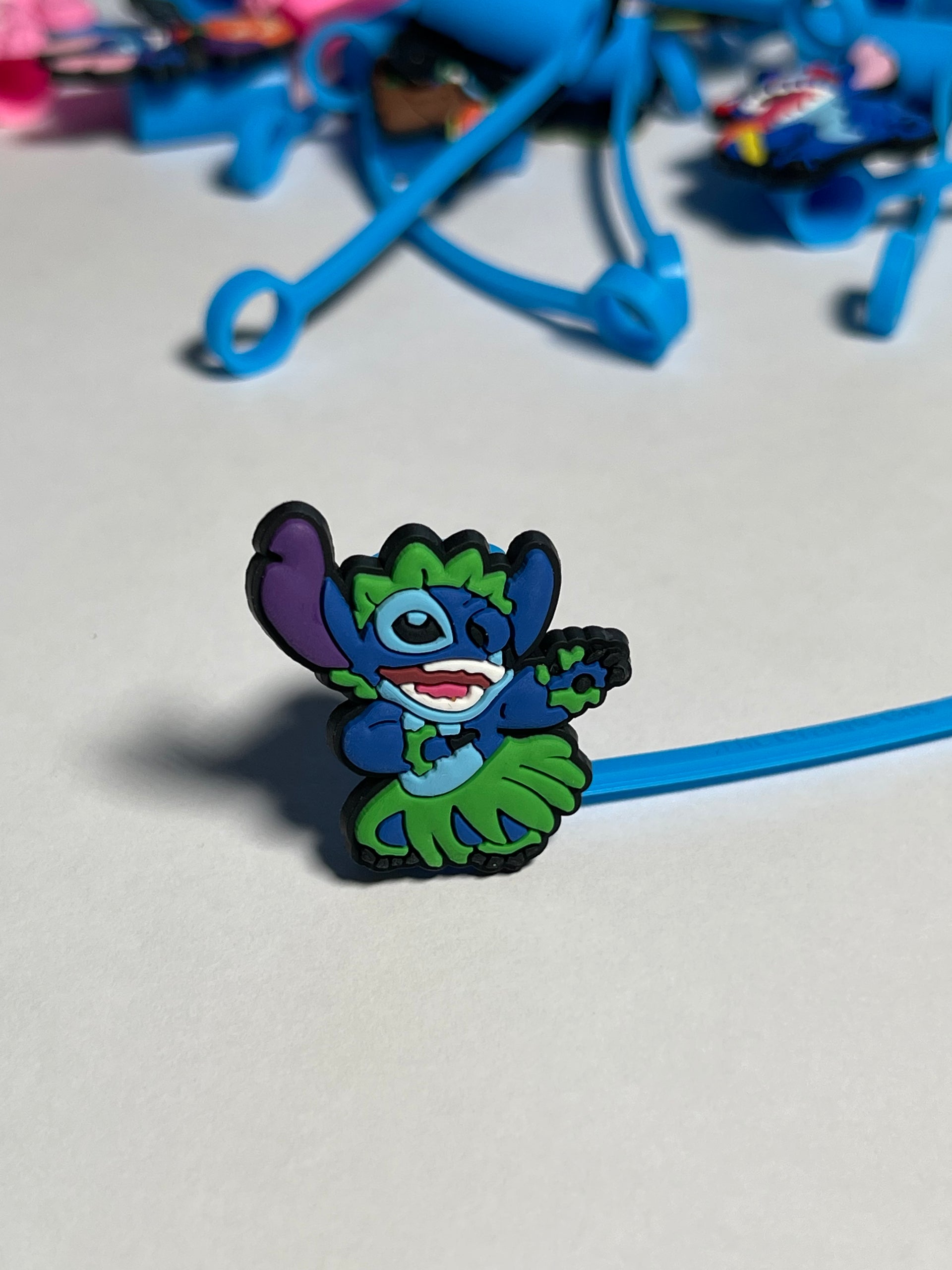 Stitch Straw Topper  Bluvnit Custom Creations